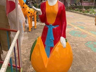 Tượng cổ tích bạch tuyết, tượng cô tấm, tượng con hươu 2