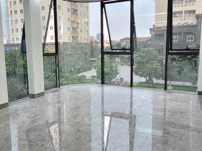 Mặt phố nguyễn chánh - tòa văn phòng 8 tầng   1 hầm - thang máy - pháp lý đầy đủ - 53 tỷ 3