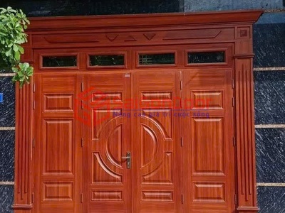 Cửa thép vân gỗ 3