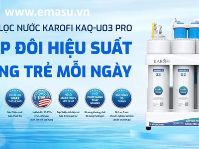 Tăng gấp đôi hiệu suất-sống khoẻ mỗi ngày với Karofi KAQ-U03 Pro 2