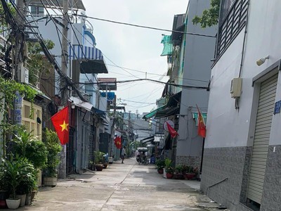 Nhà quân 7- chỉ 3,2 tỷ- sát mặt tiền huỳnh tấn phát- sổ hồng riêng- hỗ trợ vay mua- căn góc 2 tầng 0