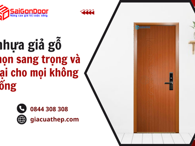 Cửa nhựa giả gỗ Lựa chọn sang trọng và hiện đại cho mọi không gian sống 3