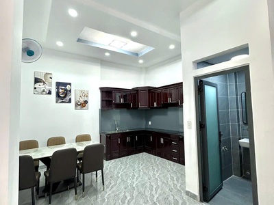 Nhà mới  kiến trúc lệch tầng rất đẹp đường ô tô thới an 19 q12 3