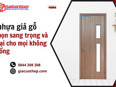 Cửa nhựa giả gỗ Lựa chọn sang trọng và hiện đại cho mọi không gian sống 4