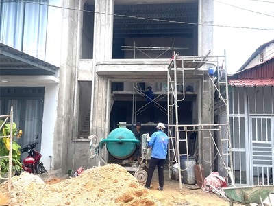Bán nhà gác lửng 3pn khu alaska, tân định   tp. bến cát 0
