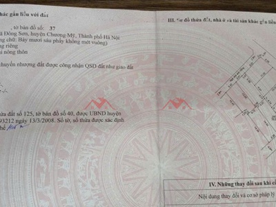 Lô đất siêu đẹp 76m tại đông sơn-chương mỹ-hà nội 3