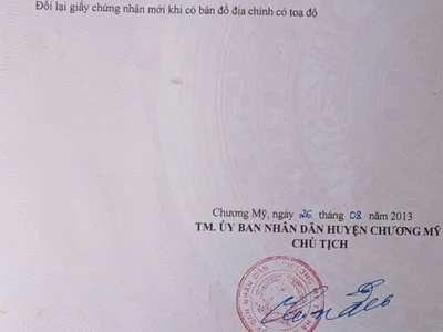 Chính chủ bán lô đất 246,5m tại nam phương tiến-chương mỹ-hà nội 4