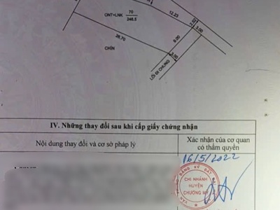 Chính chủ bán lô đất 246,5m tại nam phương tiến-chương mỹ-hà nội 3