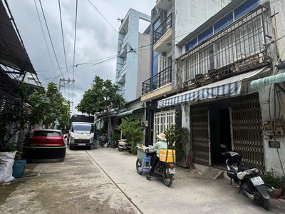Bán nhà đ số 9 bhh gần aeon tân phú hẻm 8m thông gần mặt tiền 60m2,2 tầng 5 tỷ 1 0