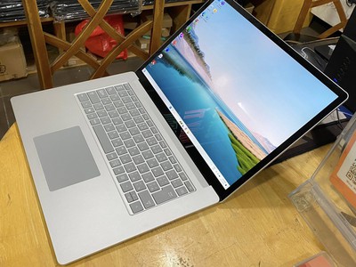 Surface Laptop 3 AMD Ryzen  5 3580U Ram 8GB SSD 128GB Màn 15 Inch 2k Cảm Ứng VGA Rời Máy Đẹp 5