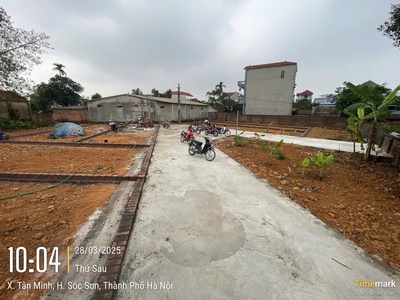 Chính chủ cần tiền bán gấp lô đất tại tân minh, sóc sơn, hà nội 2