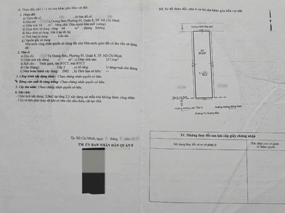 Cần bán gấp nhà mới mặt tiền 874d tạ quang bửu, phường 5, quận 8 4