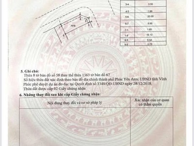 Căn góc kđt xuân hoà điện nước , mặt phố lê quang đạo, tp phúc yên- phú thọ   vĩnh phúc cũ 4