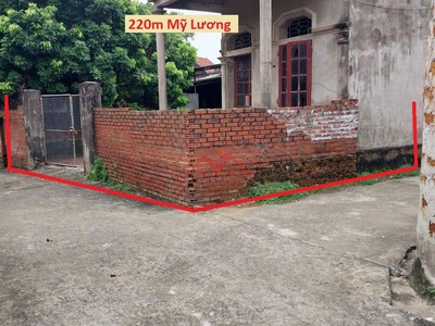 Bán đất sẵn nhà 220m tại mỹ lương-chương mỹ-hà nội 0