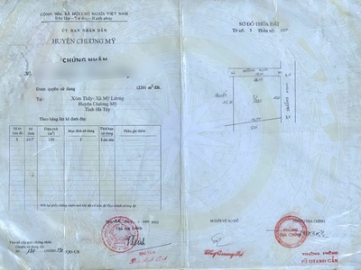 Bán đất sẵn nhà 220m tại mỹ lương-chương mỹ-hà nội 3