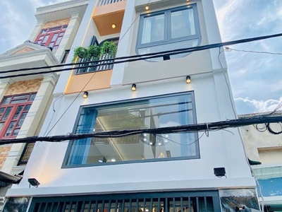 Hẻm ô tô đậu ngày đêm - 4 tầng mới - 4 phòng, 4 wc   sân phơi - tặng full nt xịn - 7.2 tỏi tl 0