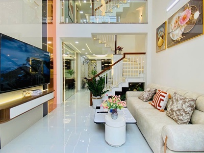 Hẻm ô tô đậu ngày đêm - 4 tầng mới - 4 phòng, 4 wc   sân phơi - tặng full nt xịn - 7.2 tỏi tl 1