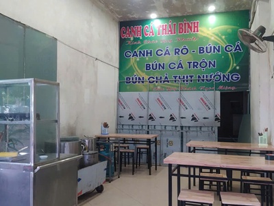 Sang nhượng quán bún cá thái bình tại phú diễn, bắc từ liêm, hà nội- gần đại học tài nguyên môi 1