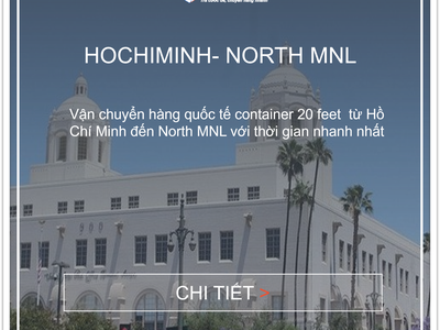 Giá cước vận tải biển từ hồ chí minh đi North Manila 0