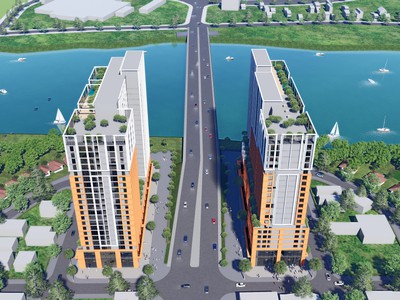 Căn 1PN /54.2M2 Giá 2.743 TỶ View sông Cẩm Lệ ngay cầu Hòa Xuân - SUN SPANA 1