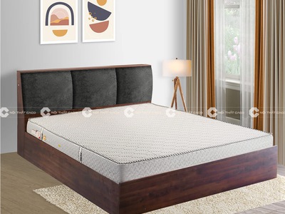 Giường Ngủ Gỗ Công Nghiệp MDF Đầu Giường Bọc Nệm Cao Cấp 0