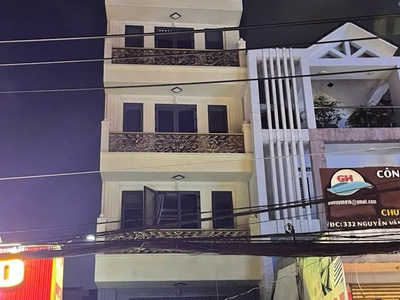Bán nhà mặt tiền 1 trệt 1 lửng 5 lầu 5,3x26m giá 18,5 tỷ đường nguyễn văn quá 2