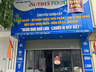 Cho thuê cửa hàng kinh doanh mặt đường bắc sơn, tp thái nguyên 0
