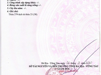Chủ bán 2371mv cln tai hoà bình xuyên mộc hcm 2