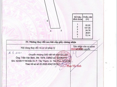 Chủ bán 2371mv cln tai hoà bình xuyên mộc hcm 3