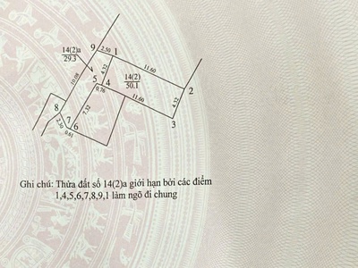 Chính chủ bán đất xã thuận an hà nội   50.1m  , ô tô vào tận nơi, giá 2.42 tỷ 2