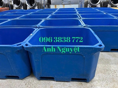 Thùng bảo quản hải sản 600lit - Giải pháp lưu trữ và vận chuyển hải sản an toàn 0