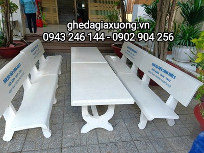 Bộ bàn ghế ghế đá HCM 2