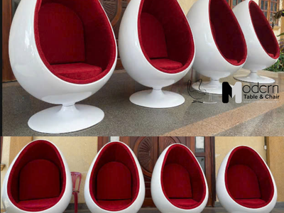 Ghế đọc sách thư gian hình quả trứng EGG-P tại HCM 0