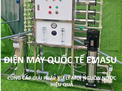 Giải pháp chuẩn nước tinh khiết cho sản xuất đá viên, nước đóng chai, thực phẩm, thủy sản 1