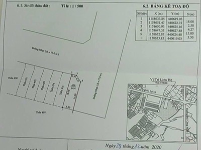  cần bán gấp lô đất góc 2 mặt tiền   khu tái định cư cây quéo, ql55, tt long điền  1
