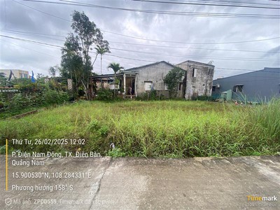 Chủ cần bán gấp đất tại điện nam đông - điện bàn giá 2,2ty 1