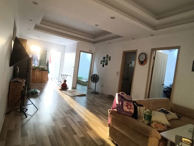 Bán căn hộ góc 2 phòng ngủ chung cư Thanh Hà - 77m2 nhà đẹp 0