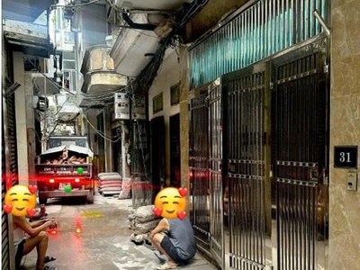 7ty5 27/31m  ô tô vf3 qua nhà - 5 tầng - ngõ 72 trịnh đình cửu - hoàng mai 0