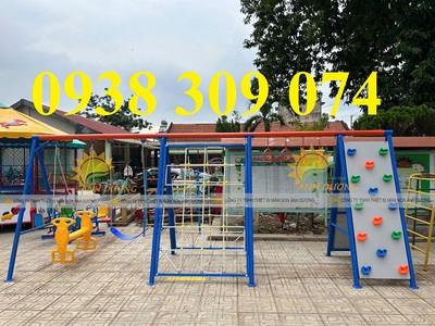 Thang leo liên hoàn, thang leo vận động thể chất mầm non 5