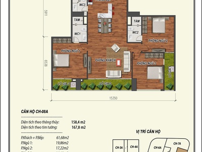 Bán căn hộ 3 ngủ, 3 vệ sinh, tầng 19 chung cư cao cấp mặt phố lê văn lương, thanh xuân 0