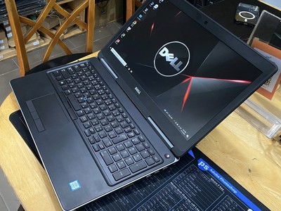 Laptop Dell Precision 7520 Core i7-7700HQ Ram 16GB SSD 512GB 2 VGA Rời M1200 Màn 15.6 Inch Full HD 5