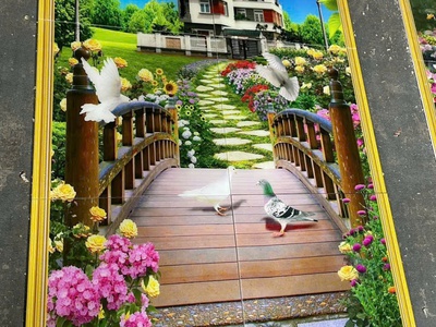 In tranh gạch 3d ốp tường HP6222 2