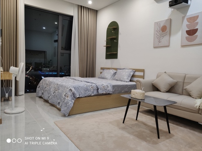  Cho Thuê Căn Hộ Studio Full đồ view đẹp, bể bơi, phòng tập gim miễn phí 4