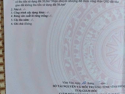Bán đất trung tâm thành phố Vĩnh Yên, Khai Quang, Vĩnh Yên, Vĩnh Phúc. Giá chỉ 2.35 tỷ 0