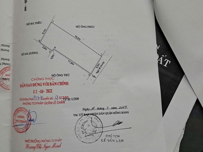  CHỈ 2,85 TỶ   LÔ ĐẤT 89m  An Lạc, Sở Dầu, Hông Bàng, Hải Phòng   HIẾM 1