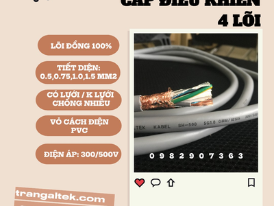 Cáp Điều Khiển 5 Lõi phân phối Hà Nội, Đà Nẵng, TP HCM 0