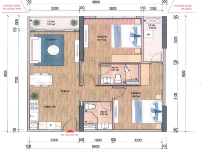 Capital Square: Mở bán căn 2PN độc quyền, DT 64,58m   View biển, chỉ TT 1,3 tỷ là sở hữu CK đến 17 2