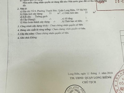 Siêu phẩm nhà đẹp - giá tốt - vị trí đắc địa tại số 34, ngõ 160 cổ linh, phường thạch bàn, quận 0