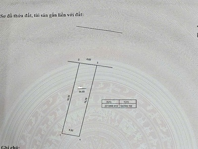 Bán hai lô liền nhau 95m và 99m đất phân lô sở hạ, ninh sở 0