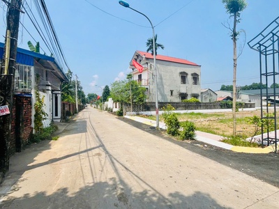 CHỈ HƠN 3 TỶ   sở hữu ngay lô đất 100m full tc, mt 9.3m tại Hòa Lạc 1